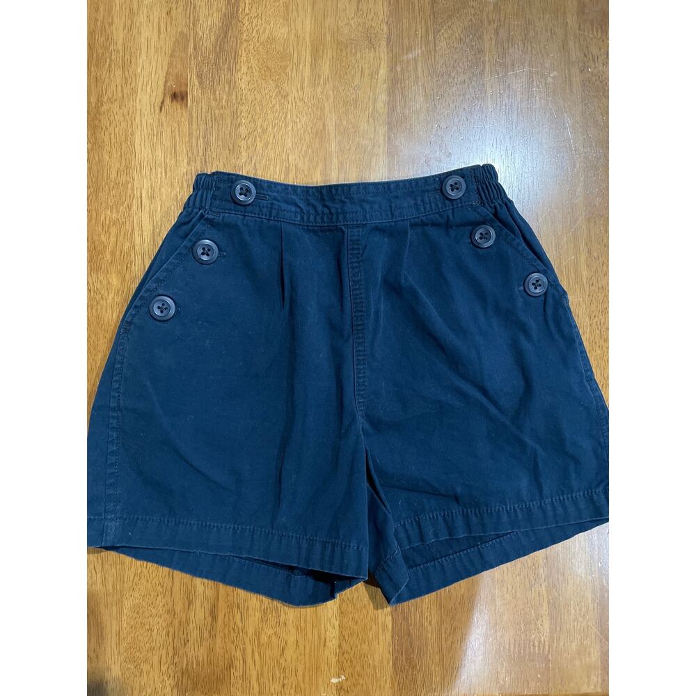 Navy Blue Tea Shorts